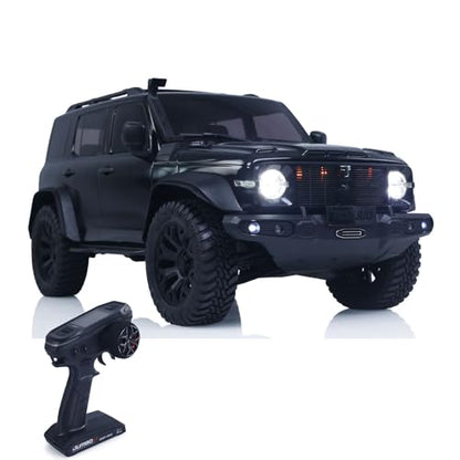 TOUCAN RC HOBBY 1/8 Tank300 Competitive Edition RC Rock Crawler 4WD 2WD Electric Car Remote Control Off Road Vehicle Axle Lock for Adult - color: Black