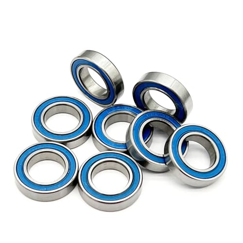 6901RS Bearing 10PCS 12x24x6 mm 6901-2RS ABEC-7 Hobby Electric RC Car Truck 6901 RS 2RS Ball Bearings Blue Sealed