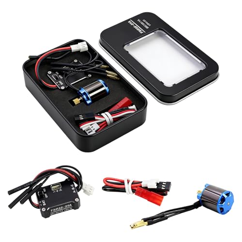 for SCX30 25A ESC 1212 5000KV Outer Rotor Brushless Motor Combo 11T for Axial SCX30 TRX4M FCX18 SCX24 1/18 1/24 1/30 RC Crawler Accessory