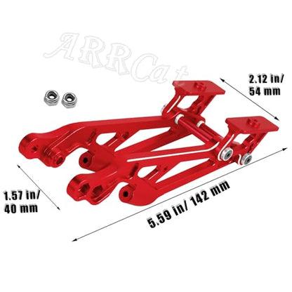 Aluminum Wing Mount Upgrades - Compatible with Typhon, Outcast, Kraton, Notorious, Talion - Red - color: Red (Wing Mount Set)