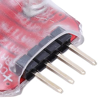 Jeanoko LiPo Battery Checker, 5PCS IC Small Lightweight Lithium Low Voltage Alarm Real Time Test Effective for Aircraft Model Electronics Household Batteries Chargers Accessories