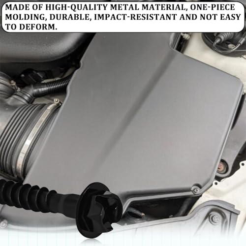 5PCS Air Box Screw, Universal Air Filter Box Screws Kit, Rust-Proof Fasteners Automotive Accessories GM Style Screws for Chrysler Chevrolet Dodge Jeep Pontiac