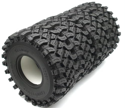 136mm 2.2 Crawler Tires For 1/10 RC Crawler Beadlock Wheels 4PCS Upgrades (A2201)