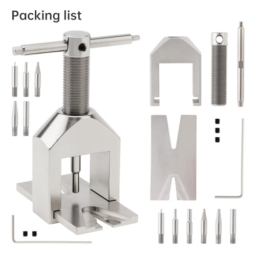 Upgraded Motor Pinion Gear Puller Remover Set RC Motor Gear Puller for Vehicle Model/Small Motor Rc Helicopter Motor Pinion Parts with 6 pcs Thickened and Enlarged Top Pin (1PCS)