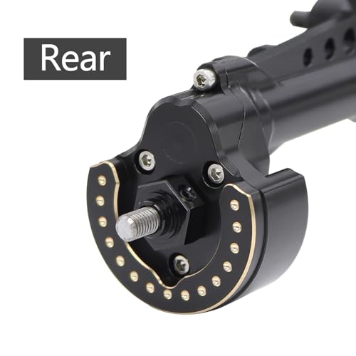Brass Steering Knuckles Portal Front and Rear Cover Weights for 1/10 RC Crawler Car Vanquish VS4-10 Phoenix F10 Portal Axle Lower COG