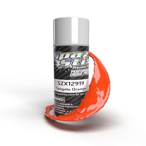 Spaz Stix Inferno Orange Aerosol Paint, 3.5oz Can SZX12929