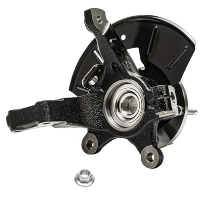 Detroit Axle - Front Right Steering Knuckle CV Axle for Ford Escape | Mazda Tribute Mercury Mariner, Passenger Side CV Axle Shaft Steering Knuckle & Wheel Bearing Hub Replacement - size: 2UX47677/Pair