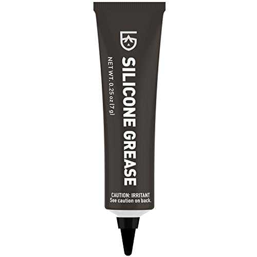 GEAR AID Silicone Grease, Rubber Conditioner and Lubricant for Dive Gear, 0.25 oz