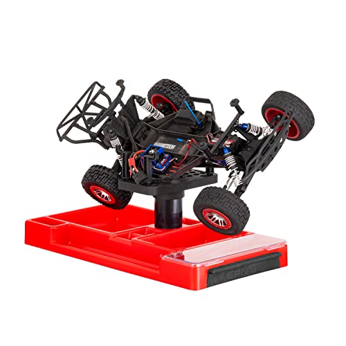 Ernst RC Car Stand and Workstation for RC Cars, RC Aircraft, Model Crawlers, Monster Trucks, Drones and Electric Boats
