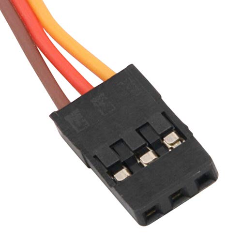 3-Pin Servo Extension Cable Cord 10cm/4'' 3.93 inch Female to Male Lead Wire Connector JR for RC Car Airplanes Remote Control (Pack of 10) - size: 10PCS 10cm/4''