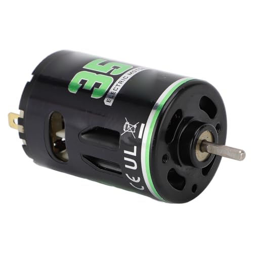 Dioche Brushed Electric Motor 540 Brushed Motor with Blue Heatsink for 1/10 RC Climbing Car Off Road Vehicle Racing Car 45T (35T) - size: 35T