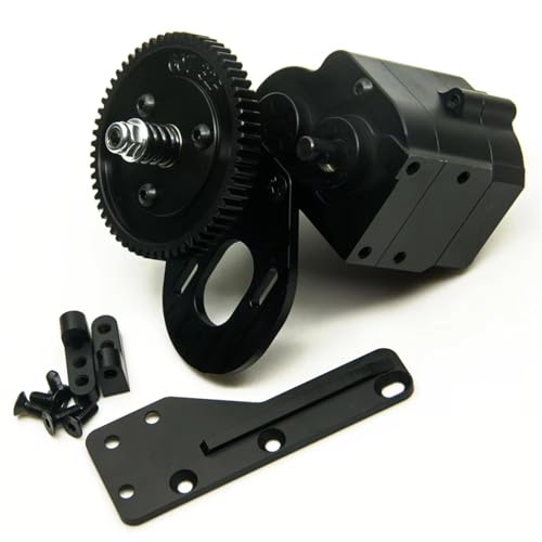 RC Car Center Gearbox for Axial for SCX10 for Wraith 90018 1/10 Complete Metal 2 Speed Transmission Gearbox RC Crawler Car Truck Model Upgrade Parts(Gearbox) - color: Gearbox