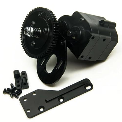 RC Car Center Gearbox for Axial for SCX10 for Wraith 90018 1/10 Complete Metal 2 Speed Transmission Gearbox RC Crawler Car Truck Model Upgrade Parts(Gearbox) - color: Gearbox