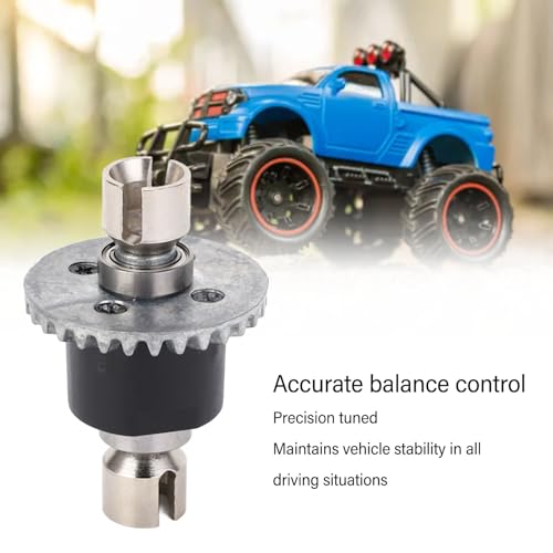 RC Car Differential Gear Accurate Balance Control Differential Diff Replacement RC Parts for 124008