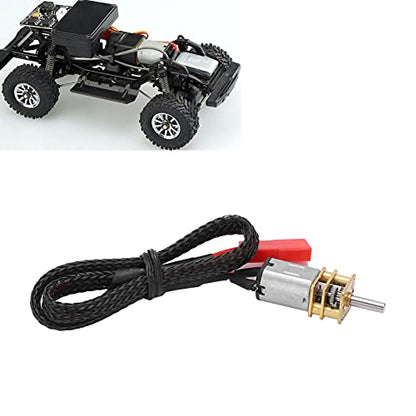 N20 DC Geared Motor, 300 RPM Speed Reduction, RC Car Motor, Compact Size for DIY Hobbyists, Small-Scale, and Robotics Projects
