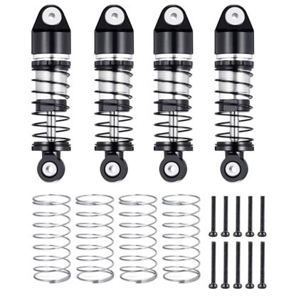 RCLIONS RC Car Shocks 33mm Big Bore Oil Shock Absorber for AXIAL SCX24 1/24th RC Crawler Car Upgrade Parts