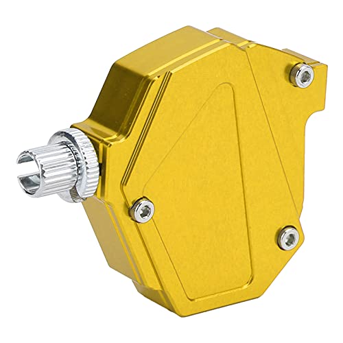 BRRNOO Clutch, Aluminum Alloy Clutch Box Aluminium Alloy Universal Modification Brake for Motorcycles and ATVs (Gold) - color: Gold