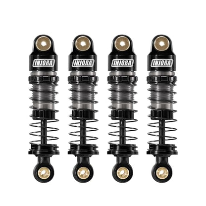 INJORA 36mm Aluminum Big Bore Oil Shock with Nylon End for SCX24 FCX24M