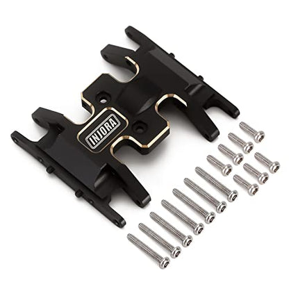 INJORA Heavy Black Coating Skid Plate for 1/24 RC Crawler Car Axial SCX24
