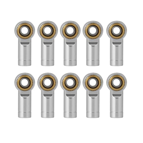 M3 Metal Tie Rod End Ball Joint Link Ball Head Holder, M3 Silver | For 1/10 Axial SCX10 90046 90047 TRX4, RC Crawler Car, Parts - color: M3 Silver