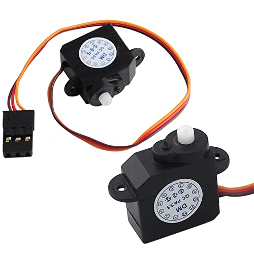 2.1g RC Micro Servo 2g Sub Mini servo 180 Degree DM-S0020 4.8V-6V for RC Hobby Parts (2PCS)