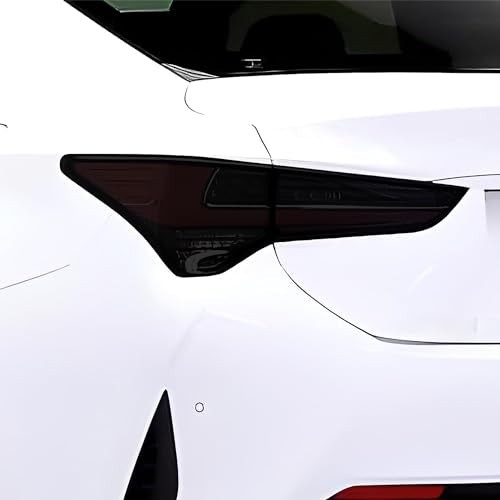 BOGAR TECH DESIGNS Rear Taillight Tail Light Tint Kit PPF Compatible with Lexus RC 2019-2025, Dark Smoke - color: Dark Smoke, size: REAR KIT