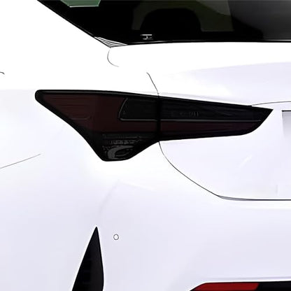BOGAR TECH DESIGNS Rear Taillight Tail Light Tint Kit PPF Compatible with Lexus RC 2019-2025, Dark Smoke - color: Dark Smoke, size: REAR KIT