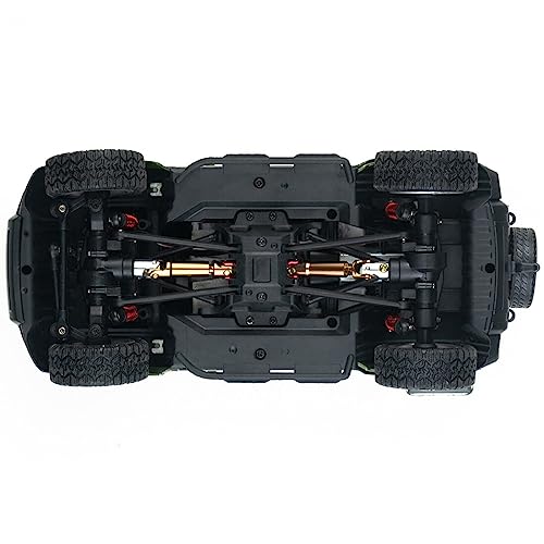 SG-2402 RC Car, 1/24 4WD Off Road All Terrain Remote Control Car with Led Light, 2.4Ghz Climbing 4x4 RC Rock Crawler, Hobby Grade Toys for Adults - Green - color: Green, size: SG-2402