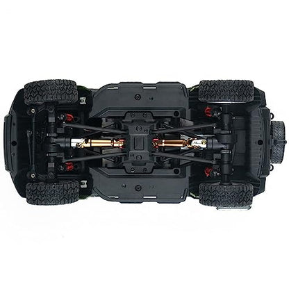 SG-2402 RC Car, 1/24 4WD Off Road All Terrain Remote Control Car with Led Light, 2.4Ghz Climbing 4x4 RC Rock Crawler, Hobby Grade Toys for Adults - Green - color: Green, size: SG-2402