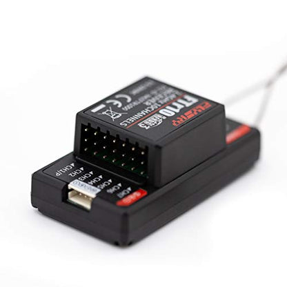GoolRC Flysky FTR10 Receiver, 2.4GHz 10CH AFHDS 3 Remote Control Receiver Dual Antenna Support i-Bus/S-Bus/PPM Output for PL18 Transmitter RC Drone Airplane Helicopter