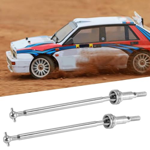 RC Car Drive shafts Compatible with Hosim for XLH 9125 RC Car Upgrade Parts Accessories 2Pcs Metal Front CVD for Universal Drive Shaft 25-WJ03