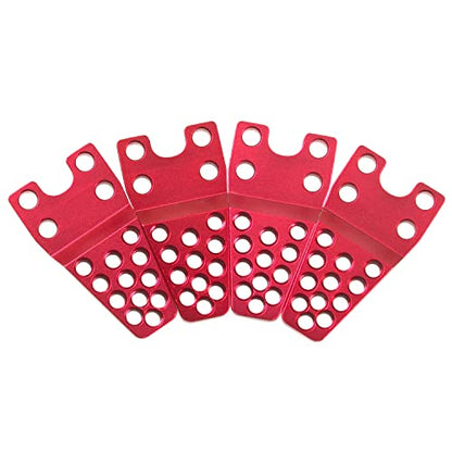 4Pcs ShareGoo Metal RC Car Shock Absorber Mount Adjust Height Angle Stand Suspension Lift Kit Compatible with Traxxas TRX-4 Axial SCX10 SCX10-II 90046 D90 D110 1/10 RC Crawler Car (Red) - color: Red
