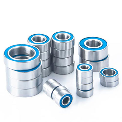 24Pcs Sealed Steel Complete Bearing for Team Associated RC10 B6.1 | 1/10 RC Crawler Car