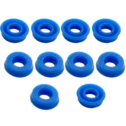 10PCS RC Boat Drive Shaft Sealing Ring Motor Shaft Waterproof Seal Gasket for RC Boat Ship DIY Model Toy Shaft Sealing Parts (6x12x4mm) - style: 6x12x4mm
