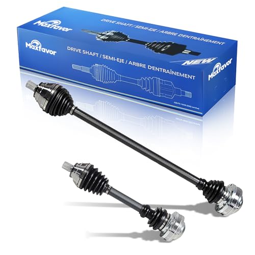 Maxfavor CV Axle Shaft Assembly fit for Volkswagen CC 2010-2017, | Vw EOS 2007-2011, Vw GTI 2006-2014, Vw Jetta 2006-2018, Audi A3 2006-2013, CV Axle FWD Front Passenger Driver Side