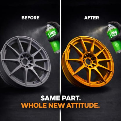 LiME LiNE Candy Pearl Basecoat Aerosol Kit – Automotive Spray Paint, Includes 2K Clearcoat, Pro Results No Spray Gun Needed (Tangerine Orange, Candy Pearl + Clearcoat Kit) - color: Tangerine Orange + Clearcoat