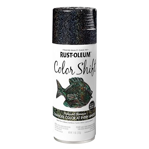 Rust-Oleum 384335 Specialty Color Shift Spray Paint, 11 oz,Iridescent Shimmer - color: Iridescent Shimmer, size: 11 oz (Pack of 1)
