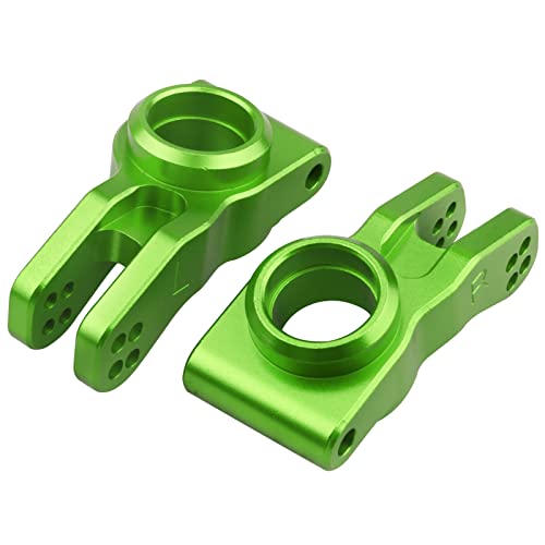 Aluminum Rear Hubs Stub Axle Carriers Knuckles for 1/8 ARRMA Typhon Talion 6S, 1/7 Infraction Limitless Mojave 6S BLX Upgrades, Replaces AR330193 (Green)