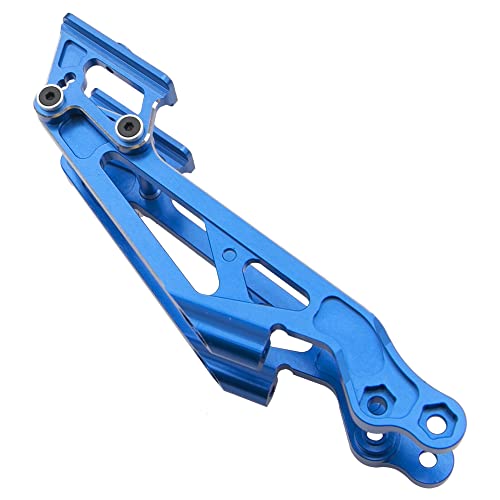 ShareGoo Aluminum Alloy Rear Wing Mount Upgrade Parts Compatible with Arrma 1/8 Kraton Notorious Outcast Talion Typhon 6S BLX RC Car,Replace of AR320347 (Blue) - color: Blue