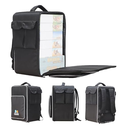 Board Game Bag: Ultimate Backpack, Travel Organizer, Storage & Carrying Case for Board and Tabletop Games (M Size) - size: Medium