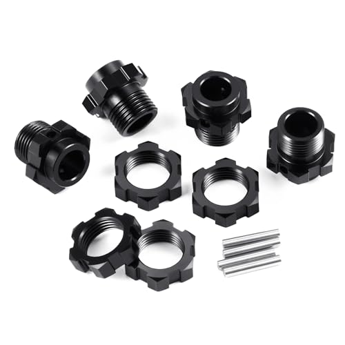 Wheel Hex Hub Adapter 4Pcs for 1/8 ARRMA KRATON EXB | Aluminum Adapters RC Car Upgrade