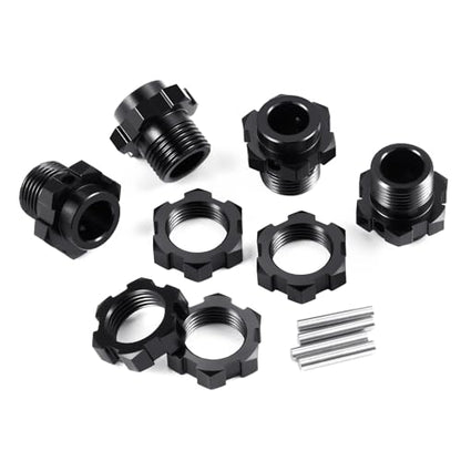 Wheel Hex Hub Adapter 4Pcs for 1/8 ARRMA KRATON EXB | Aluminum Adapters RC Car Upgrade