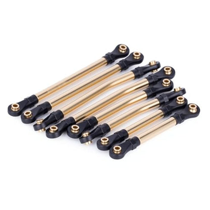 8pcs Brass High Clearance Links Set for TRX4M Bronco Defender 1/18 RC Crawler Upgrade Parts
