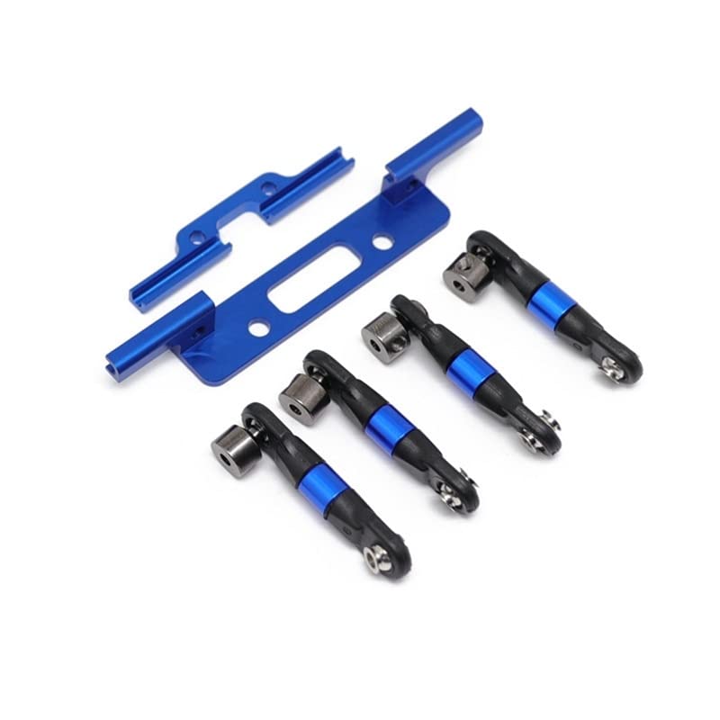 Front and Rear Wide Sway Bar Anti Roll Bar Kit for TRAXS Slash 2WD 1/10 RC Car Upgrades Parts Accessories - (Color: As Shown)