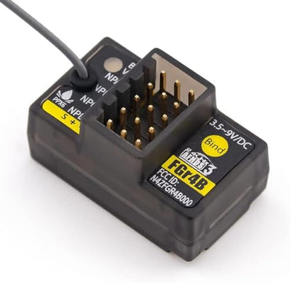 GoolRC Flysky FGr4B Receiver 2.4GHz 4 Channel Receiver for Flysky AFHDS3 PL18 NB4 NB4 Lite Transmitter