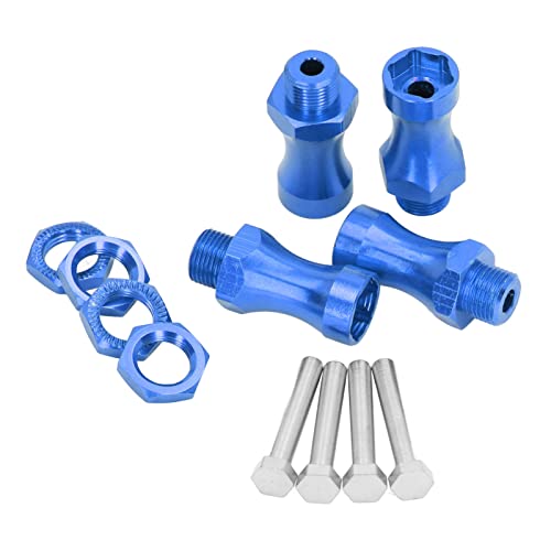 RC Wheel Extension Hex Hub Adapter, 30mm Widener 12mm to 17mm Hex Conversion for 1/10 Off Road Car, Aluminum Alloy Material (#12) - color: #12