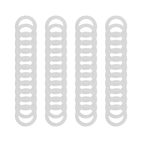 M8x12mm Shim Washers for Mechanical Engineering,48pcs 304 Stainless Steel | 0.1,0.2,0.3,0.5mm precision thin spacers,12 pcs each,for M8 bolts,DIY projects,component alignment and machinery setup - size: M8x12