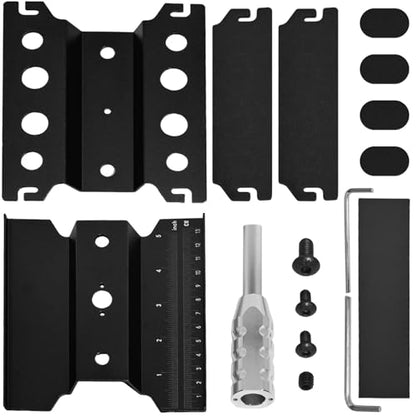 Rc Car Stand with Litf Lower Adjustable & 360'Rotatable, Rc Stand Repair Station with Shock Holder for TraxxasTRX4 Arrma Losi Axial Hsp Hbx Mix Wltoys, Wrenching On 1/8 1/10 1/12 1/14 Rc Rig Black - color: Black