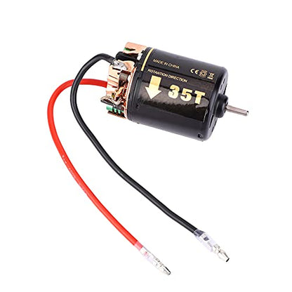 540 RC Brushless Motor, 35T 45T 55T Universal RC Model Car 540 Brushless Motor for Big Trucks Climbing Car Model Motor Replacement Accessory (35T)