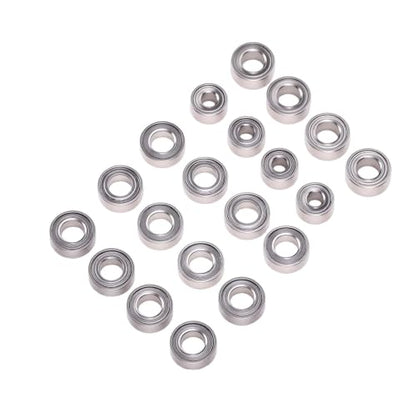20-Piece Stainless Steel RC Bearing Kit | 3x6x2mm 3x6x2.5mm 2x5x2.5mm for Axial SCX30 1/30 Crawler